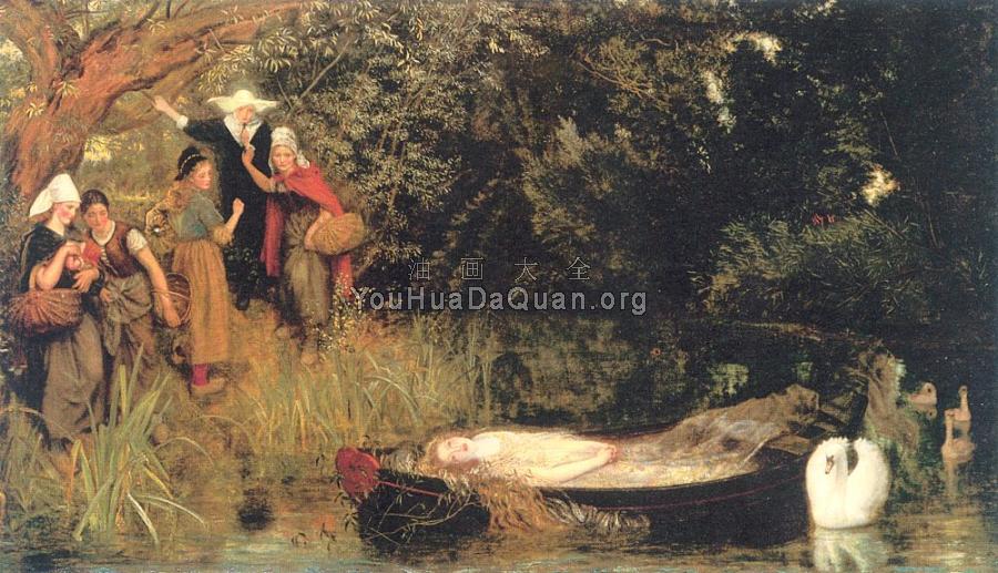 The Lady of Shalott - 亚瑟·休斯